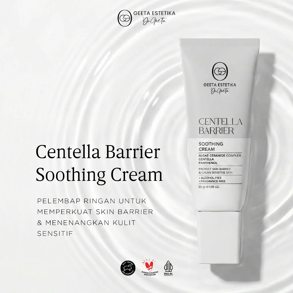 Centella Barrier Soothing Cream 50gr - dr Geeta